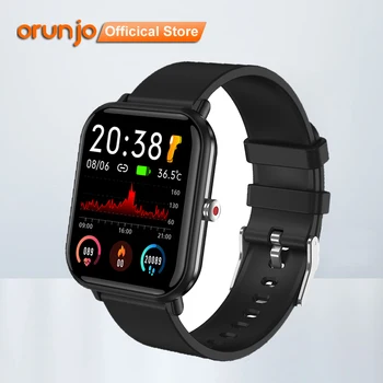 Умные часы Orunjo Q9pro, мужские смарт-часы с полным сенсорным экраном, спортивные, для фитнеса, женские, IP67, водонепроницаемые, Bluetooth для Android iOS