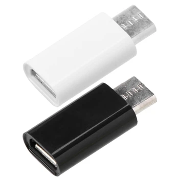 Адаптер-преобразователь Micro USB Male в Micro USB B Female с поддержкой OTG