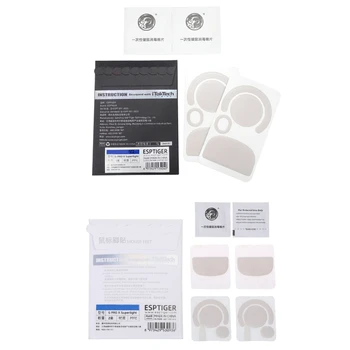 1 Упаковка Сменных Подушечек для Мыши Esportstiger Наклейка для Ног Logitech G X Superlight Mouse K0AC