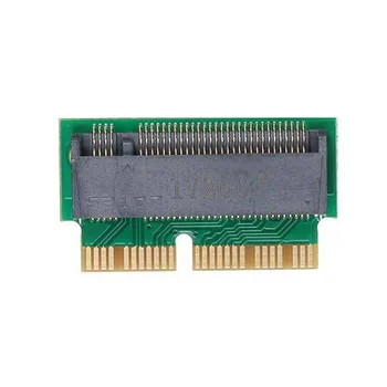 M Key M.2 PCIe X4 NGFF AHCI 2280 SSD 12 + 16Pin Карта адаптера в качестве SSD-накопителя для MACBOOK Air 2013 2014 2015 A1465 A1466 Mac Pro A1398 A1502