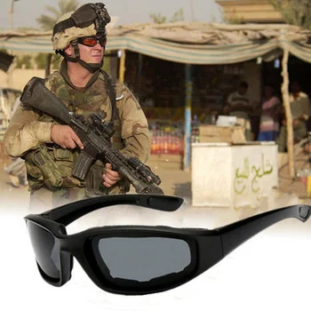 Военные Мотоциклетные очки, Армейские поляризованные солнцезащитные очки для охоты, стрельбы, страйкбола, мужская защита глаз, Ветрозащитный Мото