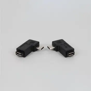 RYRA с углом наклона 90 градусов влево и вправо Mini USB 5pin для подключения к Micro USB-адаптеру для синхронизации данных Mini USB Conversion Head