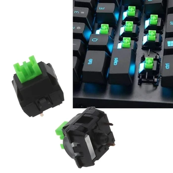 2 шт. для зеленых переключателей RGB, 3 контакта для механической клавиатуры BlackWidow Lite, переключатели Cherry MX Gateron