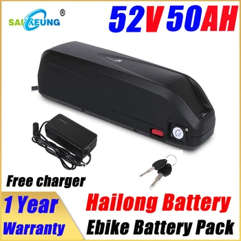 аккумулятор 52v 50ah Hailong 20ah 30ah 40ah Akumulator Bafang Obudowa Baterii Ebike Fietsen Electrisch Accu Lityum Pil Packeti Pack