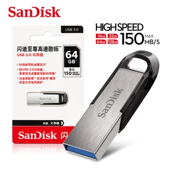 Sandisk USB 3.0 Pendrive Original CZ73 Ultra Flair 32gb pen drive 64GB 128GB 256G usb flash disk memory stick