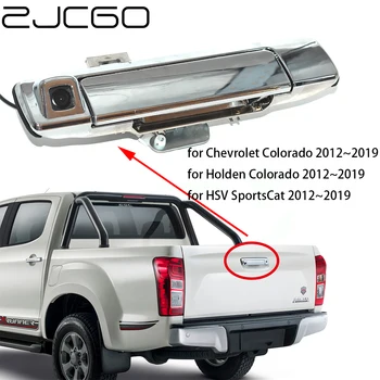 ZJCGO CCD Камера заднего Вида для парковки с Ручкой Багажника для Chevrolet для Colorado для HSV SportsCat 2012 ~ 2019