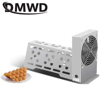 DMWD Коммерческая Вафельница для яиц с пузырьками из нержавеющей стали, Мини-инфракрасный датчик, Охлаждающий вентилятор, сушилка, Автоматический охладитель Eggettes, воздуходувка