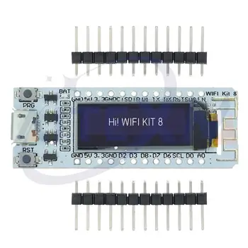 ESP8266 IOT Internet Things Плата по развитию для arduino 0,96 Дюймовый Белый OLED-дисплей WIFI Kit 8 Модуль 32M Flash IIC NodeMCU