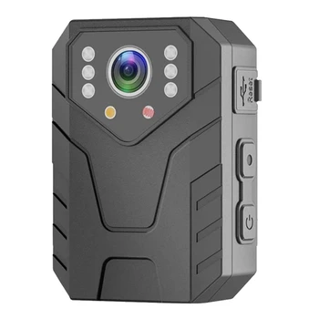 Видеомагнитофон 1080P, носимая HD-камера для тела с ночным видением, срок службы батареи 6-8 часов, спортивная камера