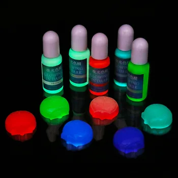 20 цветов DIY Эпоксидный светящийся пигмент, УФ-кристалл, эпоксидная форма, окрашивающая светящийся пигмент