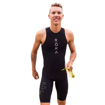 Roka Triathlon Мужская спортивная одежда для плавания и бега без рукавов, боди, уличные колготки, облегающий костюм 2022, новинка