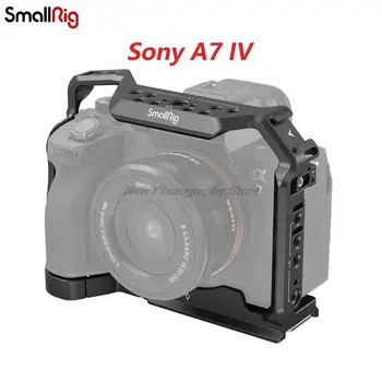 Клетка для камеры SmallRig для Sony A7 IV a7m4 Клетка для камеры Sony Alpha 7 IV/A7S III/A1/A7R IV с Несколькими Монтажными чехлами
