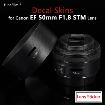 50 Наклейка для объектива F1.8 для объектива Canon EF50 F1.8 Премиум Наклейка для объектива Canon EF 50mm f/1.8 STM Защитная пленка для объектива