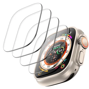 Защитная пленка из закаленного Стекла для Apple Watch Ultra 49 мм Smart Watch HD Glass Защитная пленка для iwatch Ultra 49 мм
