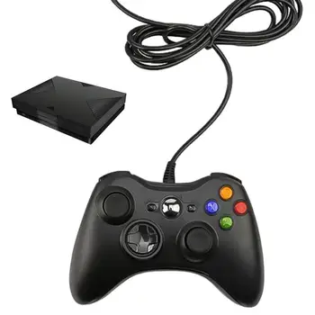 Проводной Игровой контроллер Для Аксессуаров Xbox360s Геймпад Для ПК Джойстик Для Управления Джойстиком С Гарнитурой Игровой контроллер с двойной Вибрацией