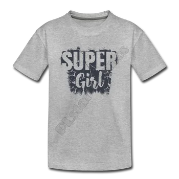 Детская футболка для супер девочек, детские футболки с 3D принтом, летние футболки с забавными животными для девочек, короткий рукав 03