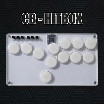 Аркадная файтинговая игра Slimbox с джойстиком с возможностью горячей замены, контроллер Xinput /Dinput, мини-консоль Hitbox для ПК/NS / PS4