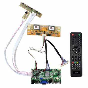 HD MI + VGA + 2AV + USB + Аудио ЖК-плата контроллера Для 17-дюймового 19-дюймового 1280х1024 M170EG01 LM190E02 ЖК-экран