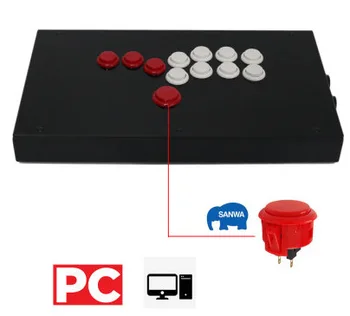 Подъемник с полным кнопочным управлением направлением, аркадный джойстик в стиле Hitbox, боевая палка, игровой контроллер, для PS4/PS3/ PC triple-and-one