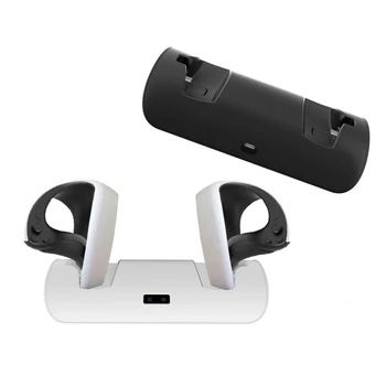 Для PS VR2 Зарядная док-станция с подсветкой для удобной зарядки геймпада PSVR2