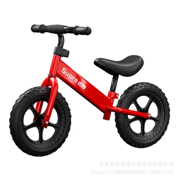 Детский балансировочный велосипед, горка 