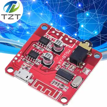 TZT XY-BT5W DC 3,7 ~ 5 В Bluetooth 5,0 Аудиоприемник 5 Вт + 5 Вт Плата Стереоусилителя мощности