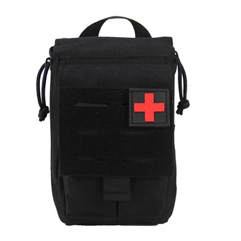 Сумка для оказания первой медицинской помощи, тактическая сумка Molle, наружная медицинская сумка, 1000D нейлоновый органайзер для спасательных инструментов EDC