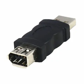 Firewire IEEE 1394 6-контактный разъем для подключения к USB 2.0 Type A Адаптер для подключения к 6P-контактному разъему для подключения к USB-разъему Конвертер