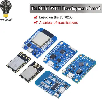 ESP8266 ESP-12 ESP-12F CH340G CH340 V2 USB WeMos D1 Mini PRO V3.0.0 WIFI Плата разработки NodeMCU Lua IOT Плата 3,3 В с выводами