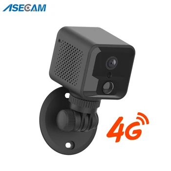 4G Sim-карта, мини-камера безопасности, 1080P WiFi, батарея, двухсторонняя аудио-камера видеонаблюдения, Маленький радионяня, беспроводная