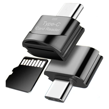 USB 2.0 Type C Micro TF Card Reader OTG Адаптер OTG Концентратор Адаптер USB/TF/ microSD Телефон Планшет OTG Адаптер Аппаратные Кабели для ПК