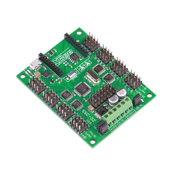 32-канальный сервоконтроллер SSC32-V2.5 с интерфейсом USB XBEE Подходит для ПК MAC LINUX для Hexapod Spider и двуногих роботов