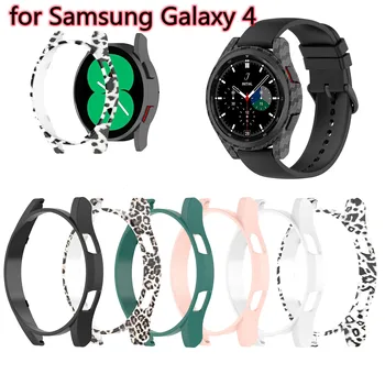 Чехол для часов с принтом для Samsung Galaxy Watch 4 40 мм 44 мм, Универсальный Защитный чехол-бампер для Galaxy Watch4 46 мм 42 мм