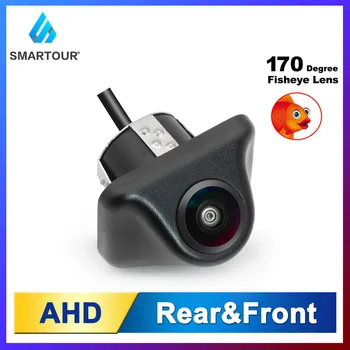 SMARTOUR AHD CVBS 1080P Ночного Видения Рыбий Глаз Объектив Автомобиля Обратный Резервный AHD CVBS Камера заднего Вида Для Всех DVD-мониторов Android