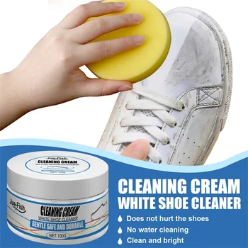 260 г Крема для чистки белой обуви, многофункциональное пастообразное средство для чистки обуви, средство для удаления пятен, Очищающий уход за спортивной обувью
