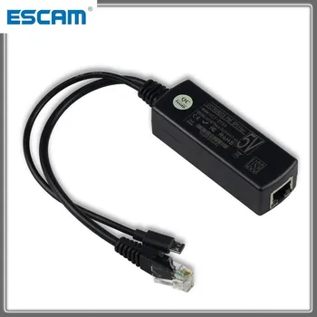 ESCAM POE S3 POE Splitter Ленточный Экранированный POE Кабель POE Кабель-адаптер Инжектор Модуль Питания 5 В Для Аксессуаров IP-Камеры