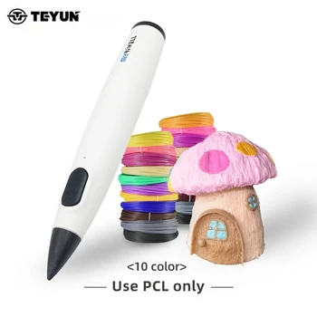 Ручка для 3D-печати, детские цветные карандаши для 3D-рисования, развивающие игрушки, 3D Детский Рождественский подарок на день рождения