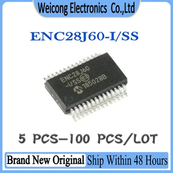 ENC28J60-I/SS ENC28J60-I ENC28J60 ENC28J6 ENC28J ENC28 ENC2 микросхема ENC IC SSOP-28 100% Абсолютно Новый Оригинал