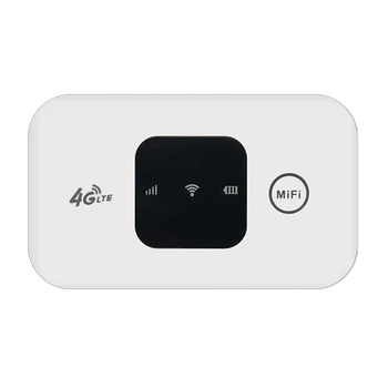 4G WiFi Маршрутизатор Mifi 150 Мбит/с WiFi модем Пластиковая поддержка 10 пользователей со слотом для sim-карты