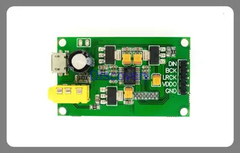 Стереофонический цифровой аудиовход PCM5102A I2S/IIS, плата декодера DAC для аналогового выхода AUX