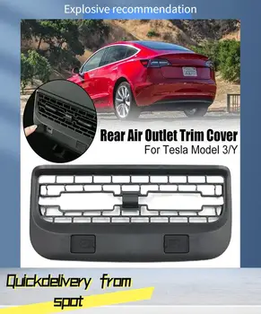 Американская серия Для Tesla 3/Y Обновление заднего воздуховода, Пылезащитный чехол, Обновление USB, Силиконовая защитная крышка, Интерьер Оптом