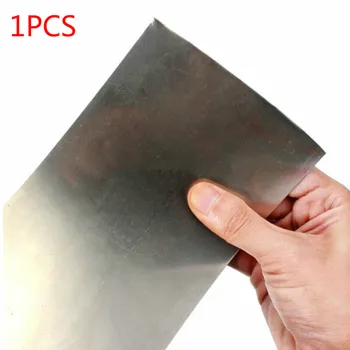 1 кусок никелевой фольги из тонкого стального листа высокой чистоты 0,3x100x200 мм, коррозионностойкой металлической фольги из чистого никеля, используемой для электроэпиляции.
