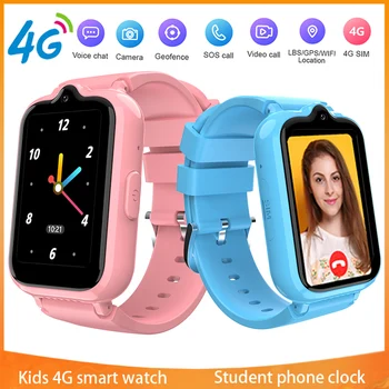 Новые детские смарт-часы 4G для Xiaomi, часы для SIM-телефона, детские умные часы, Звуковой монитор видеозвонка SOS, GPS-трекер, мобильный браслет