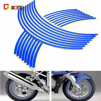 Мотоцикл водонепроницаемый обод колеса светоотражающие наклейки декоративная наклейка Для Honda hornet 250 600 900 Gold Wing 1800 1500 CBR929RR